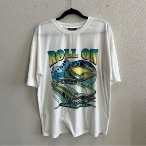 Vintage car graphic tee